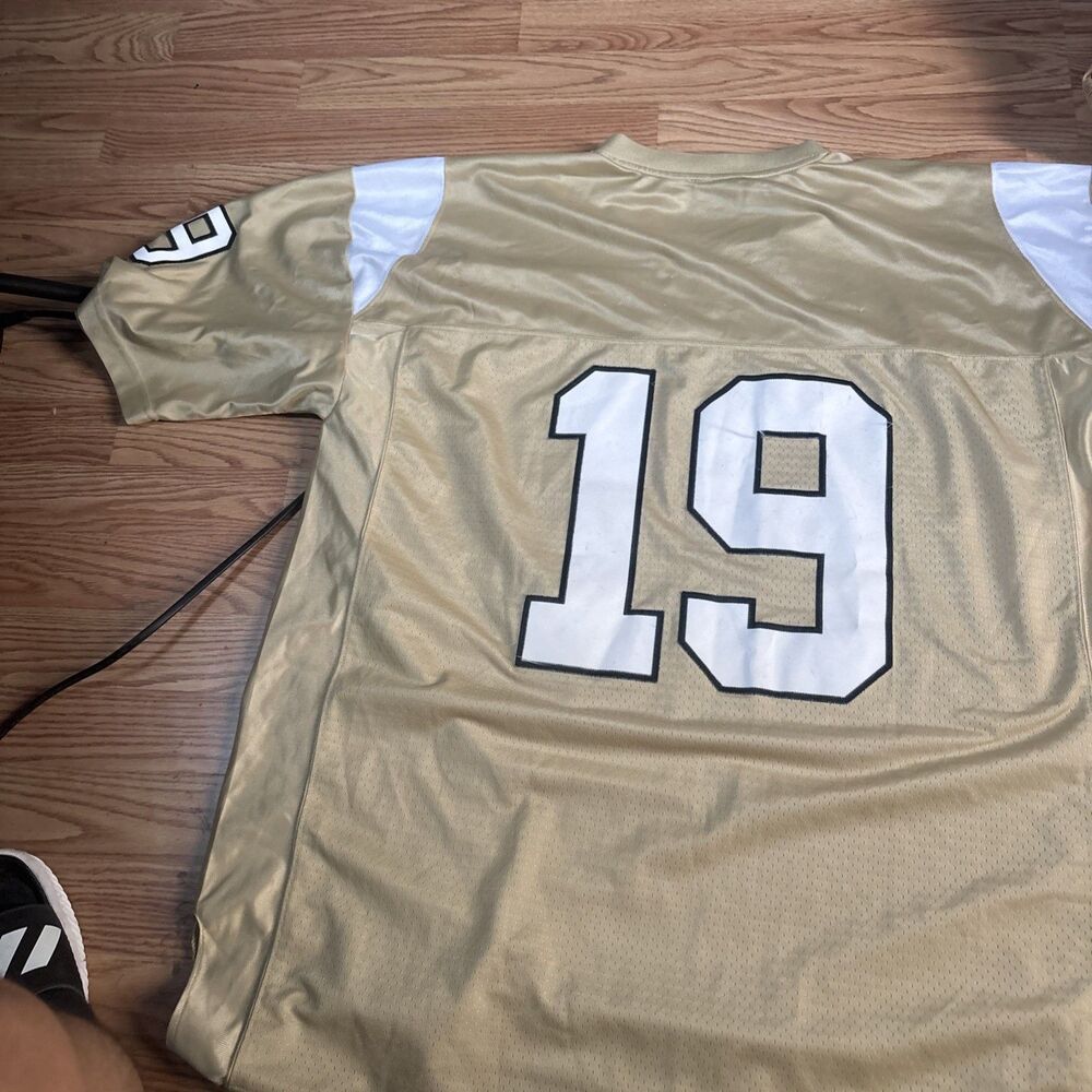 Vintage UCF Jersey Size Men’s XL Adidas Central Florida Knights Football Gold - Picture 8 of 9